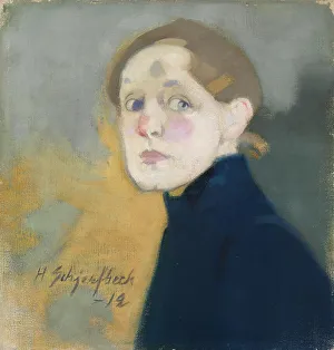 Self-Portrait, 1912. Creator: Helene Schjerfbeck