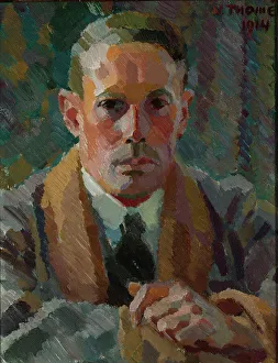 Self-Portrait, 1914. Creator: Verner Thome