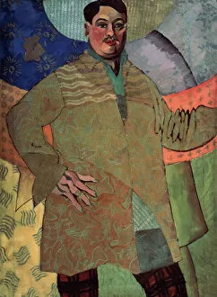 Aristarkh Vasilyevich 1882 1943 Gallery: Self-portrait, 1915. Artist: Lentulov, Aristarkh Vasilyevich (1882-1943)
