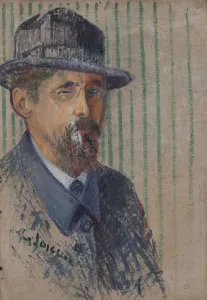 Loiseau Prints: Self-Portrait, 1919. Creator: Loiseau, Gustave (1865-1935)