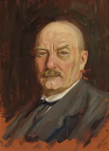 Victor Axel Werterholm Prints: Self-Portrait, 1919. Creator: Victor Westerholm