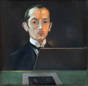 Self-portrait, 1920. Creator: Martini, Alberto (1876-1954)