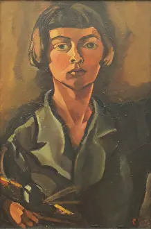 Toorop Prints: Self-Portrait, 1922. Creator: Toorop, Charley (1891-1955)