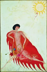 New York Prints: Self-portrait, 1923. Creator: Stettheimer, Florine (1871-1944)