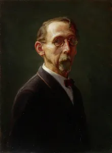 Indiana Prints: Self-Portrait, about 1925. Creator: Otto Stark