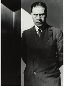 1926 Gallery: Self-Portrait, 1926. Creator: Moholy-Nagy, Laszlo (1895-1946)