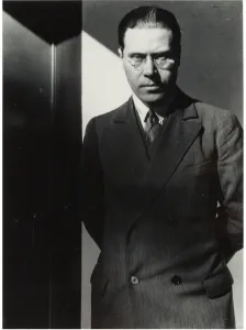 Silver Gelatin Photography Collection: Self-Portrait, 1926. Creator: Moholy-Nagy, Laszlo (1895-1946)
