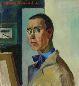 Self-Portrait, 1926. Creator: Vaino Kunnas