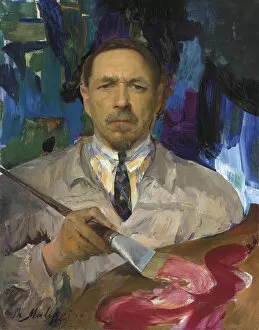 Malyavin Gallery: Self-Portrait, 1927