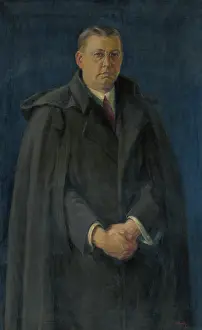 1928 Prints: Self-Portrait, 1928. Creator: Andrej Kovacik
