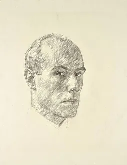 Belvedere Prints: Self-portrait, 1928. Creator: Walther Gamerith