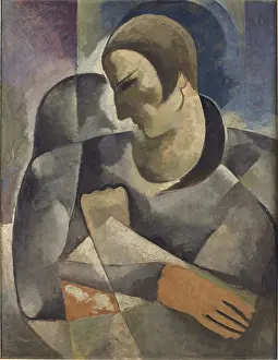 Brazil Prints: Self-portrait, 1930. Creator: Nery, Ismael (1900-1934)