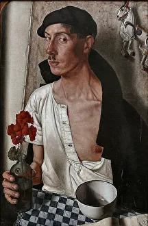 Magic Realism Prints: Self-Portrait, 1932. Artist: Ket, Dick (1902-1940)