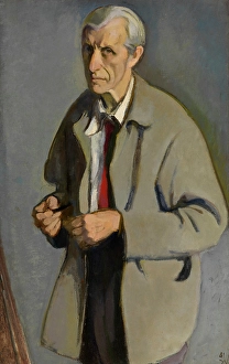 1941 Prints: Self Portrait, 1941. Creator: Jean Van den Eeckhoudt
