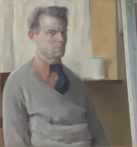 1941 Prints: Self Portrait, 1941. Creator: Pieter Rottie