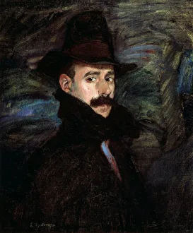 Basque Prints: Self-portrait, 20th century. Artist: Ignacio Zuloaga