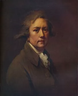 C Reginald Grundy Collection: Self Portrait at the Age of about Fifty, c1782-1785, (1930). Creator: Joseph Wright of Derby
