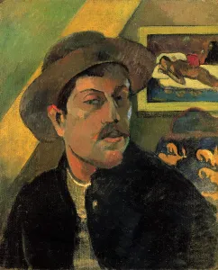 Paul Eugéne Henri 1848 1903 Prints: Self-Portrait. Artist: Gauguin, Paul Eugene Henri (1848-1903)