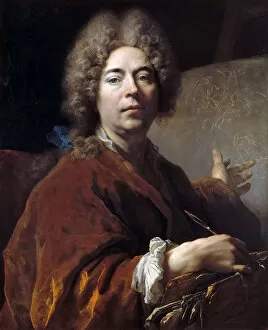 Self-Portrait. Artist: Largilliere, Nicolas, de (1656-1746)