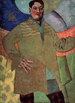 Images Dated 2nd April 2014: Self-portrait. Artist: Lentulov, Aristarkh Vasilyevich (1882-1943)