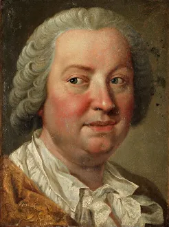 Martin Van Prints: Self-Portrait. Artist: Meytens, Martin van, the Younger (1695-1770)