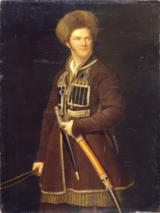 Beketshe Gallery: Self-portrait. Artist: Orlowski, Alexander Osipovich (1777-1832)