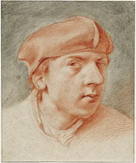 Bega Prints: Self-portrait with Beret