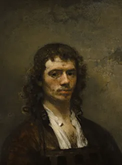 Self-Portrait, c. 1645. Artist: Fabritius, Carel (1622-1654) Self-Portrait, c. 1645. Artist: Fabritius, Carel (1622-1654)