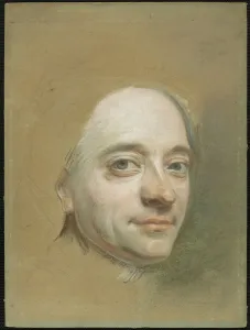 La Tour Maurice Quentin De Prints: Self-Portrait, c. 1737. Creator: Maurice-Quentin de La Tour