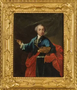 Longhi Prints: Self-Portrait, c. 1750. Creator: Longhi, Pietro (1701-1785)