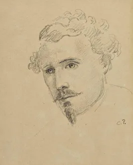 Self-Portrait, c. 1853. Creator: Pissarro, Camille (1830-1903)