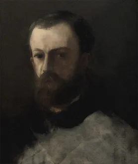 Redon Prints: Self-Portrait, c. 1880