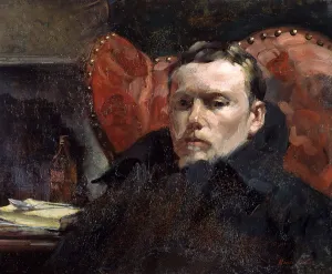 Self-Portrait, c. 1883-1885. Creator: Cross, Henri Edmond (1856-1910)
