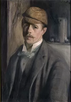 Petit Palais Gallery: Self-Portrait, c. 1890. Creator: Blanche, Jacques-Emile (1861-1942)