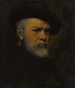 Petit Palais Gallery: Self-Portrait, c. 1890. Creator: Henner, Jean-Jacques (1829-1905)