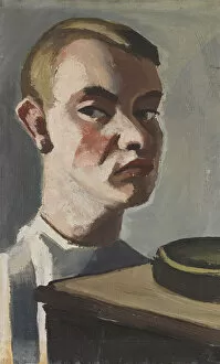 1920 Gallery: Self-Portrait, c. 1920. Creator: Tratt, Karl (1900-1937)
