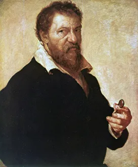 Lombard Prints: Self Portrait, c1550-1566. Artist: Lambert Lombard