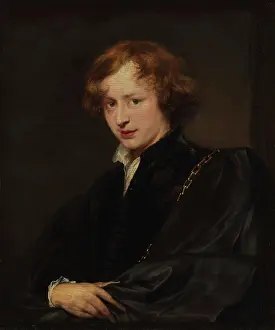 Van Dyck Prints: Self-portrait, c1620-1621 and 1627. Creator: Dyck, Sir Anthony van (1599-1641)