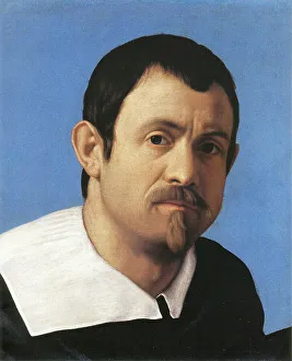 Gallerie Degli Uffizi Prints: Self-portrait, c1650. Creator: Sassoferrato (Salvi); Giovanni Battista (1609-1685)