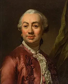 Duplessis Prints: Self-portrait, c1780. Creator: Duplessis, Joseph-Siffred (1725-1802)