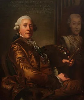 Self portrait, c1780s. Creator: Alexander Roslin