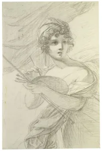 Elisabeth Louise Vigee Prints: Self-portrait, c1800. Artist: Elisabeth Louise Vigee-LeBrun