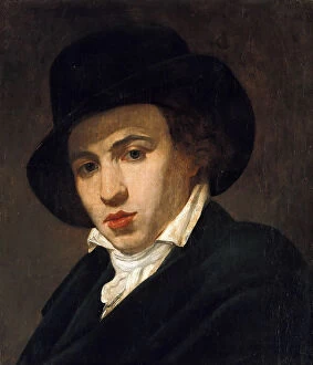 C 1800 Gallery: Self-Portrait, c.1800. Creator: Kobell, Wilhelm, Ritter von (1766-1853)