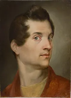 Uncertain Prints: Self-Portrait, c1830. Creator: Rafal Hadziewicz