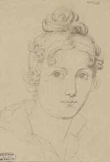Self-Portrait, c.1830. Creator: Rosario Weiss Zorrilla, Maria del (1814-1843)