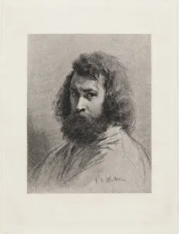 Self-portrait, c1846. Creator: Millet, Jean-Francois (1814-1875)