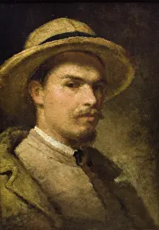 Safari Prints: Self-Portrait, c1874. Creator: Hippolyte Lipinski
