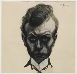 Leon Prints: Self-Portrait, c1903. Creator: Leon Spilliaert