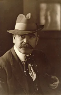 Self-Portrait, c.1910. Creator: Louis Fleckenstein