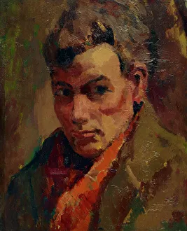 Self portrait, c1915. Creator: Frederick James Porter